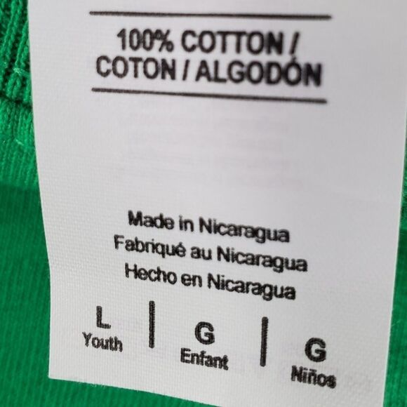 🧡Unisex Bundle of 2 Plain T-shirts; Red Medium & Green Large - Picture 8 of 14